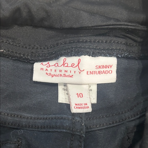 Isabel Maternity by Ingrid & Isabel Black Jeans - Picture 5 of 6